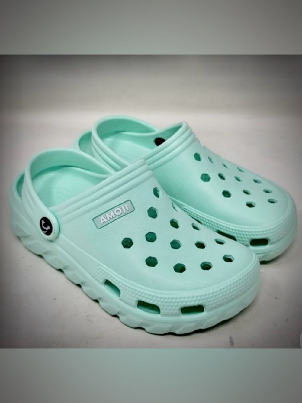 AMOJI*~Brand Name/Platform-Comfort Clog-Seafoam-NLA On Name brand Site.